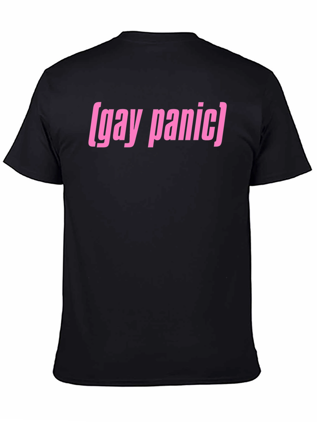 Gay Panic Black Graphic Tee