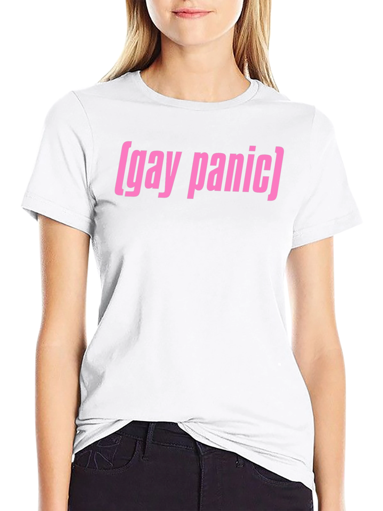 Gay Panic Black Graphic Tee