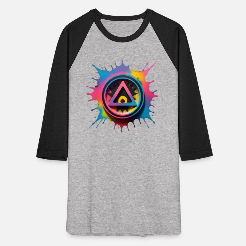 Bold Geometric Splash Art