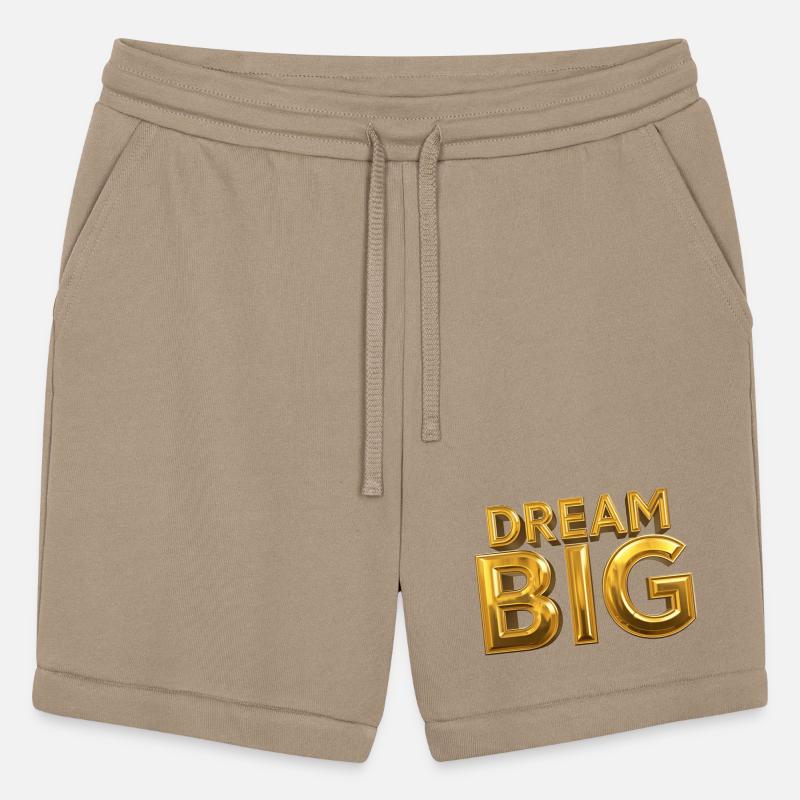 Bold Gold 3D Dream Big Typography