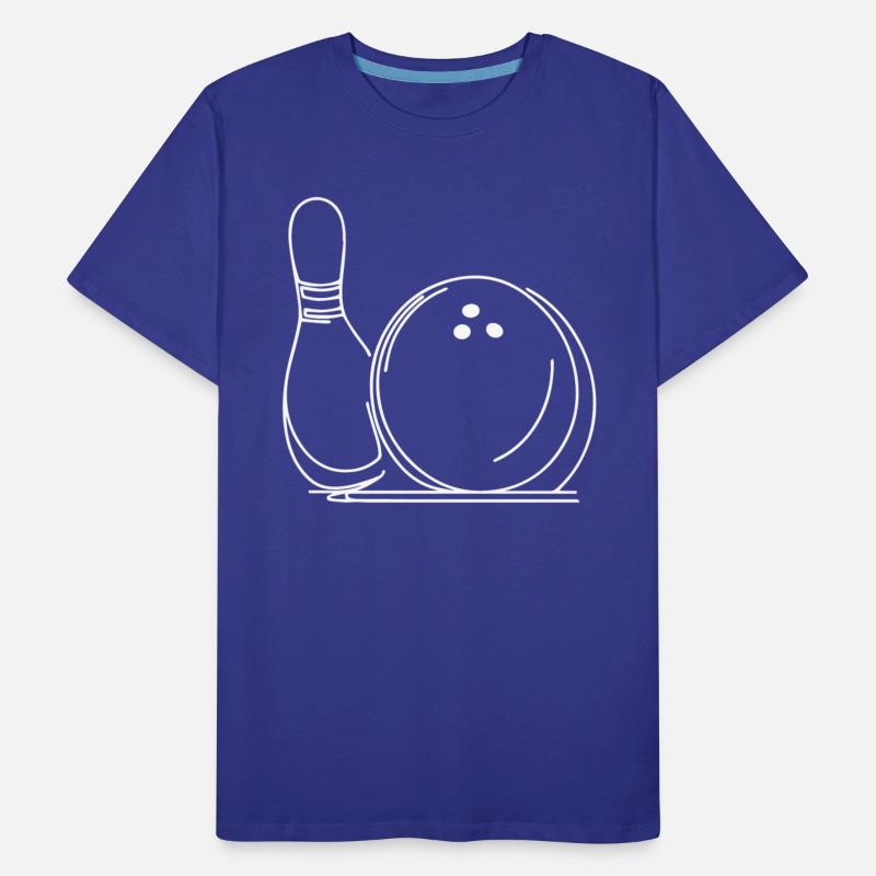 Bowling Ball And Pin Drawing