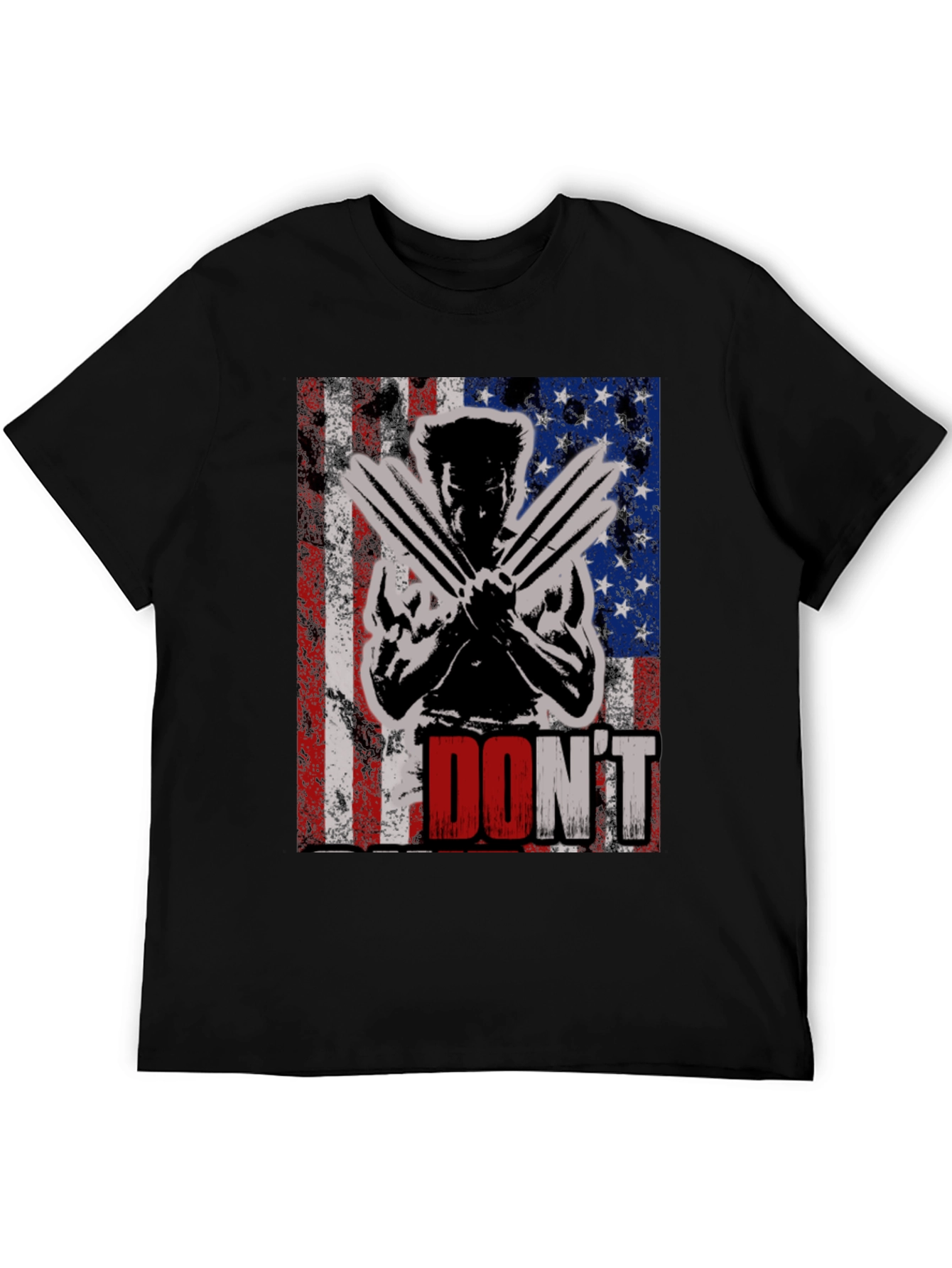 Wolverine American Flag Dont T-Shirt