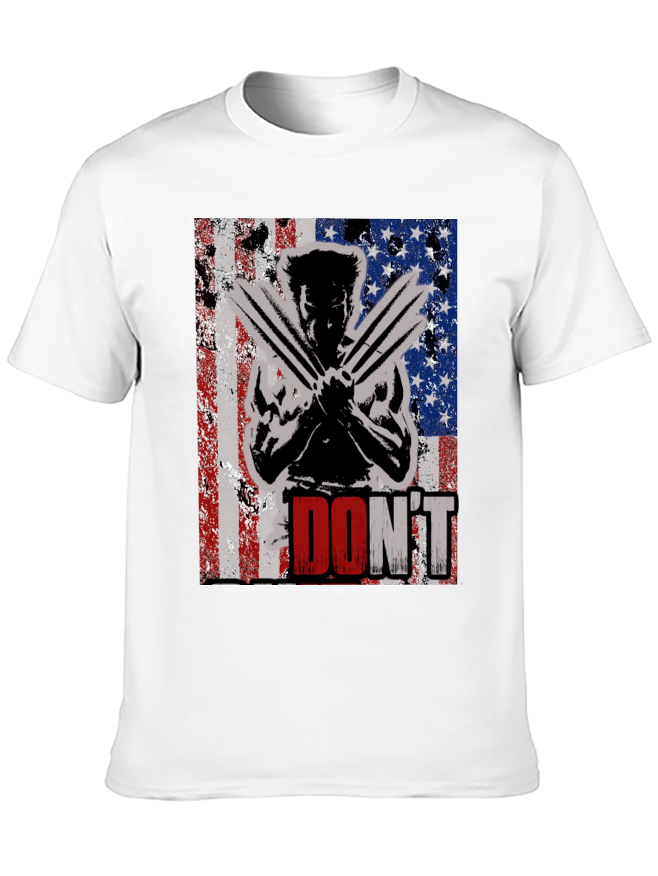 Wolverine American Flag Dont T-Shirt