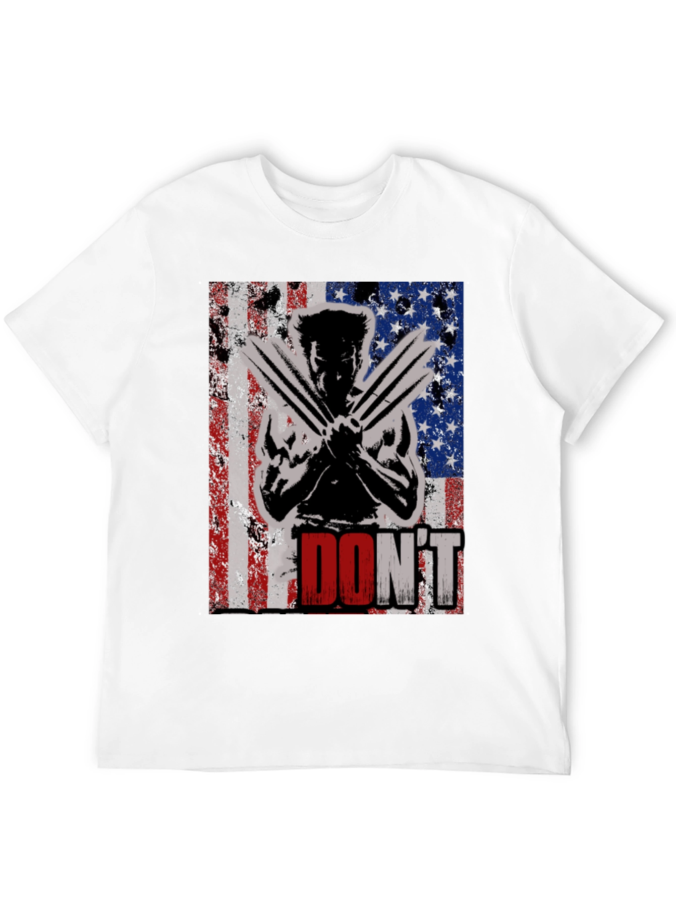 Wolverine American Flag Dont T-Shirt