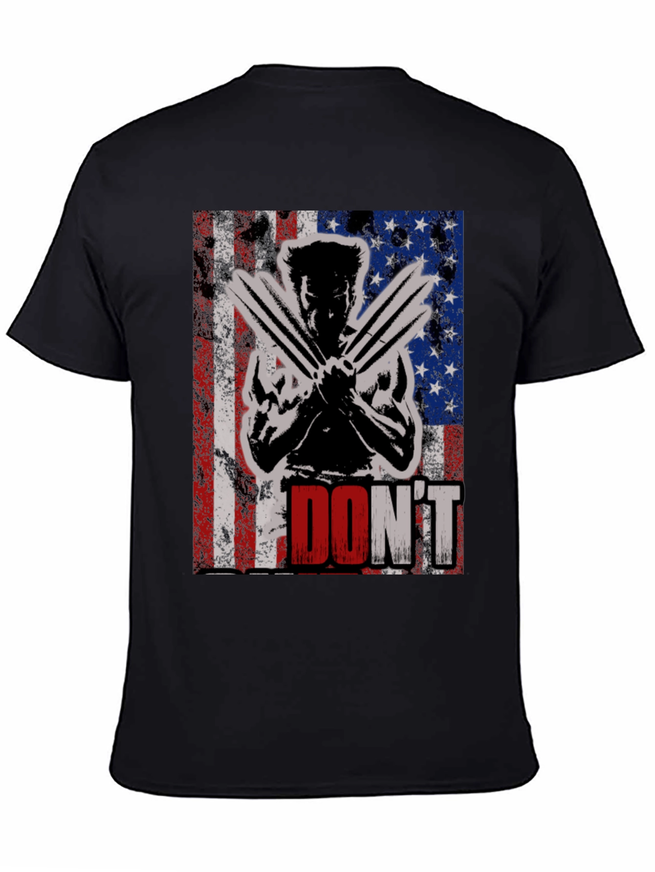 Wolverine American Flag Dont T-Shirt