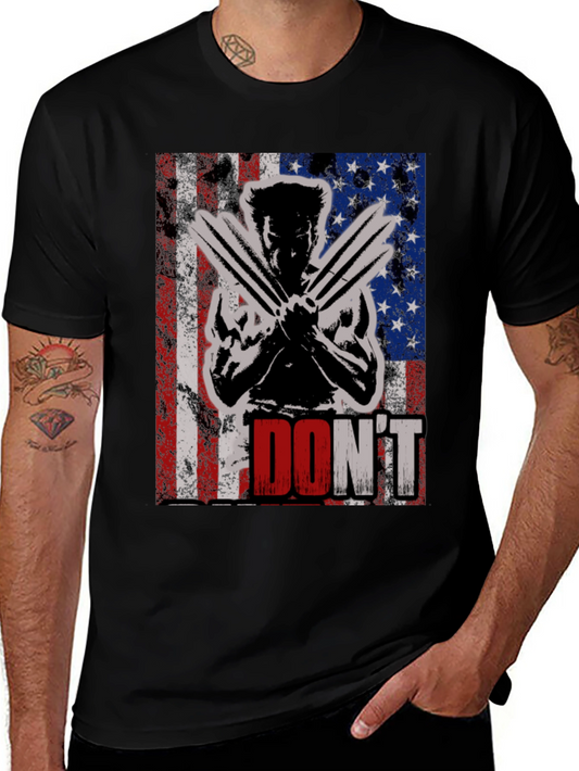 Wolverine American Flag Dont T-Shirt