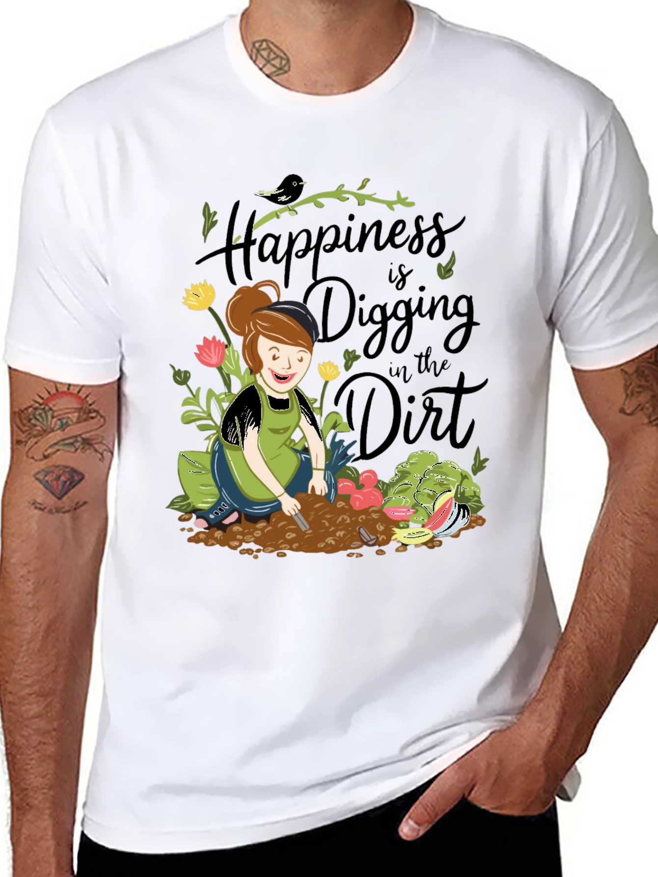 Gardening T-Shirt - Digging in the Dirt