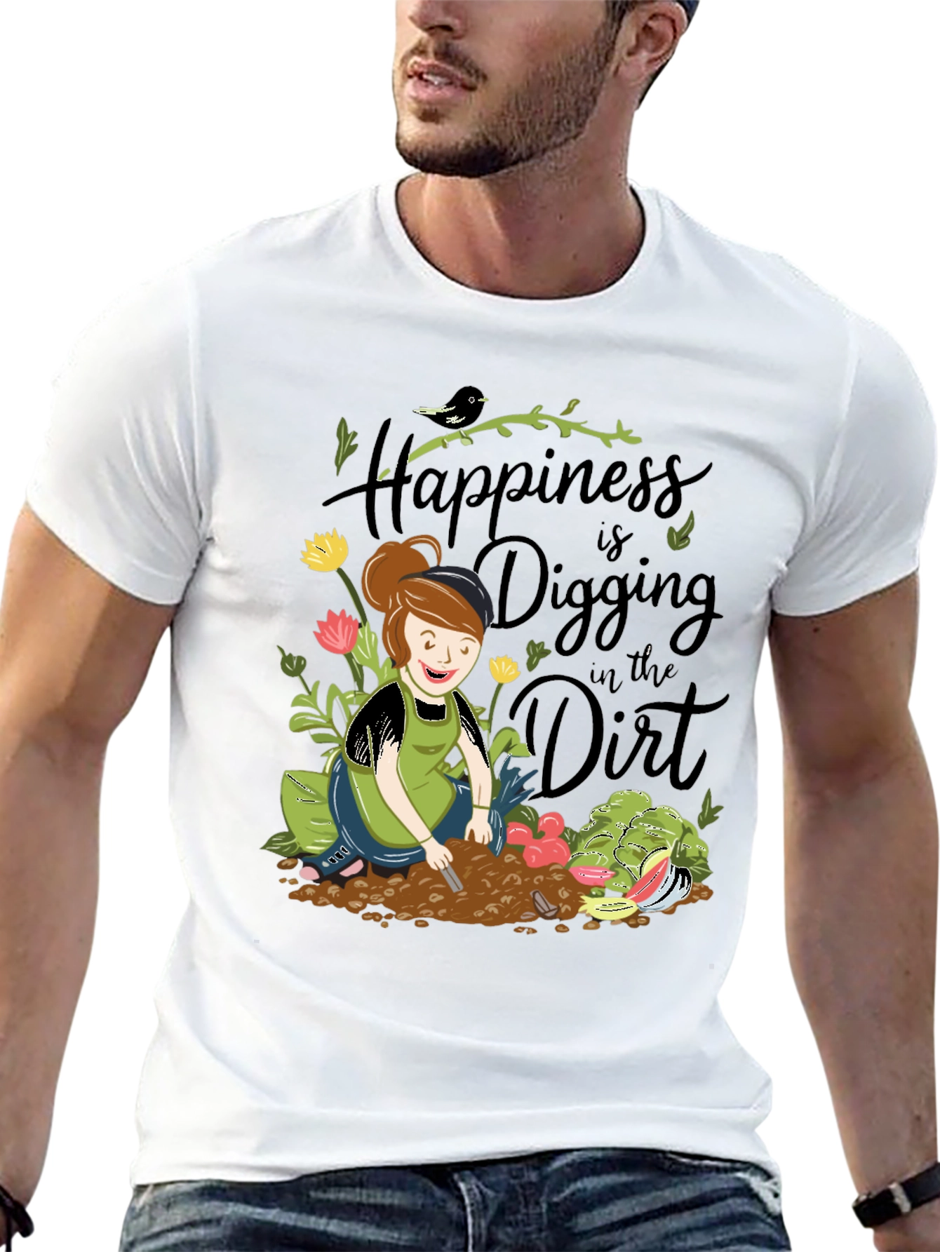 Gardening T-Shirt - Digging in the Dirt