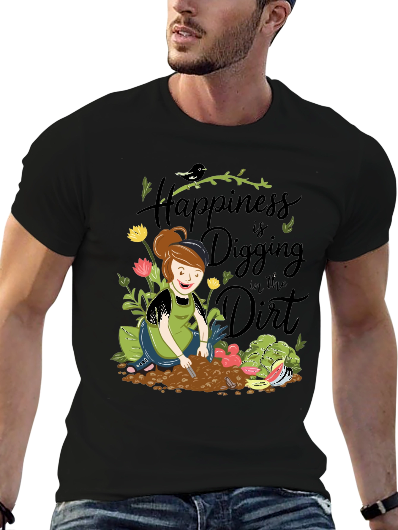 Gardening T-Shirt - Digging in the Dirt