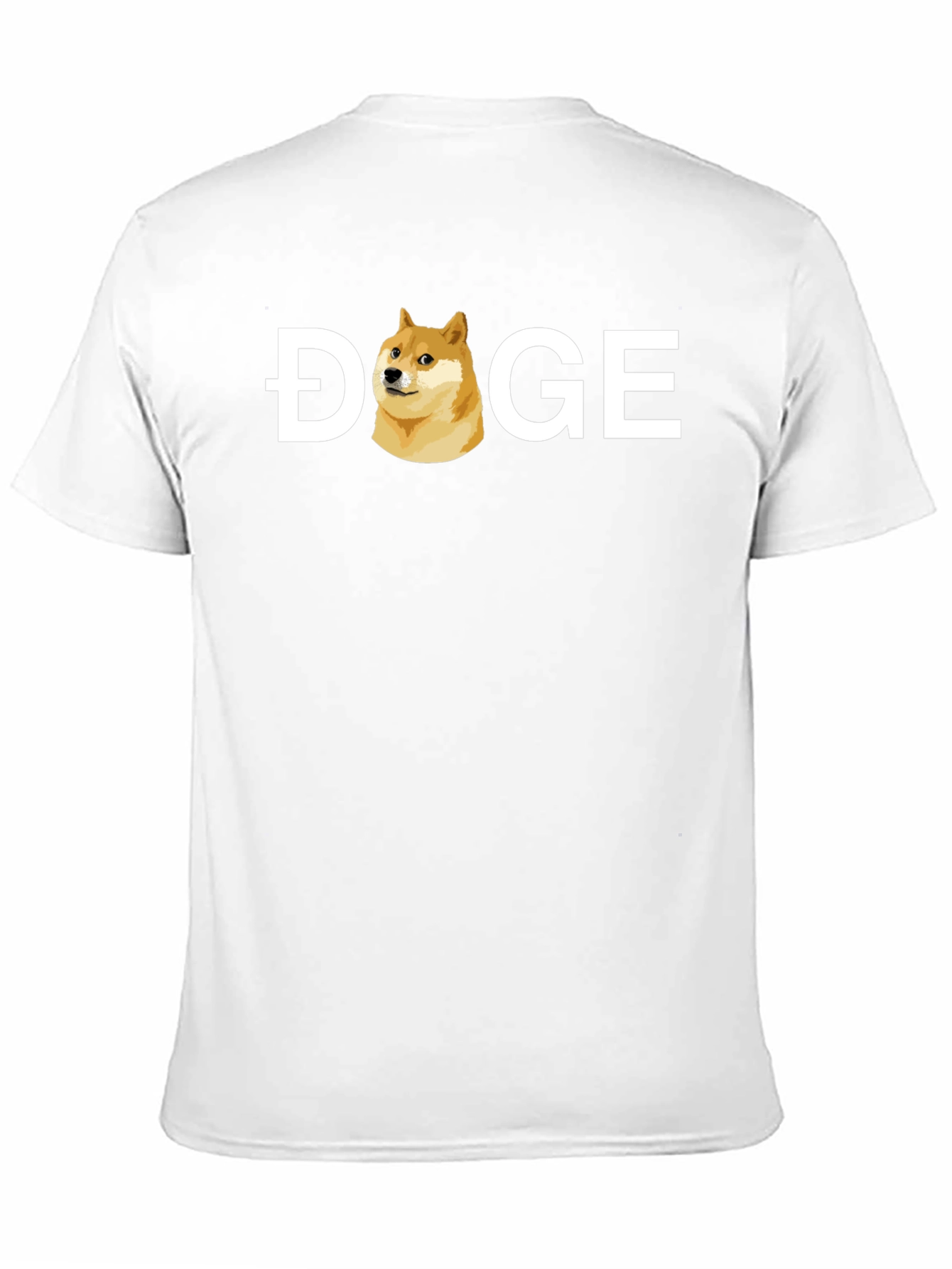 Doge Meme T-Shirt - Black Crew Neck Tee