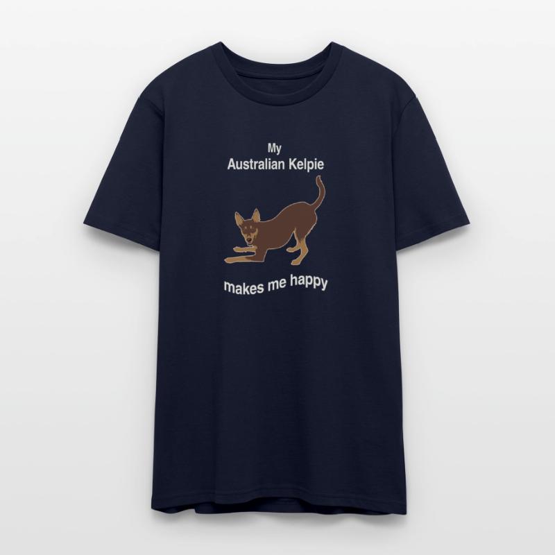 breed dog standing bend happy gift idea