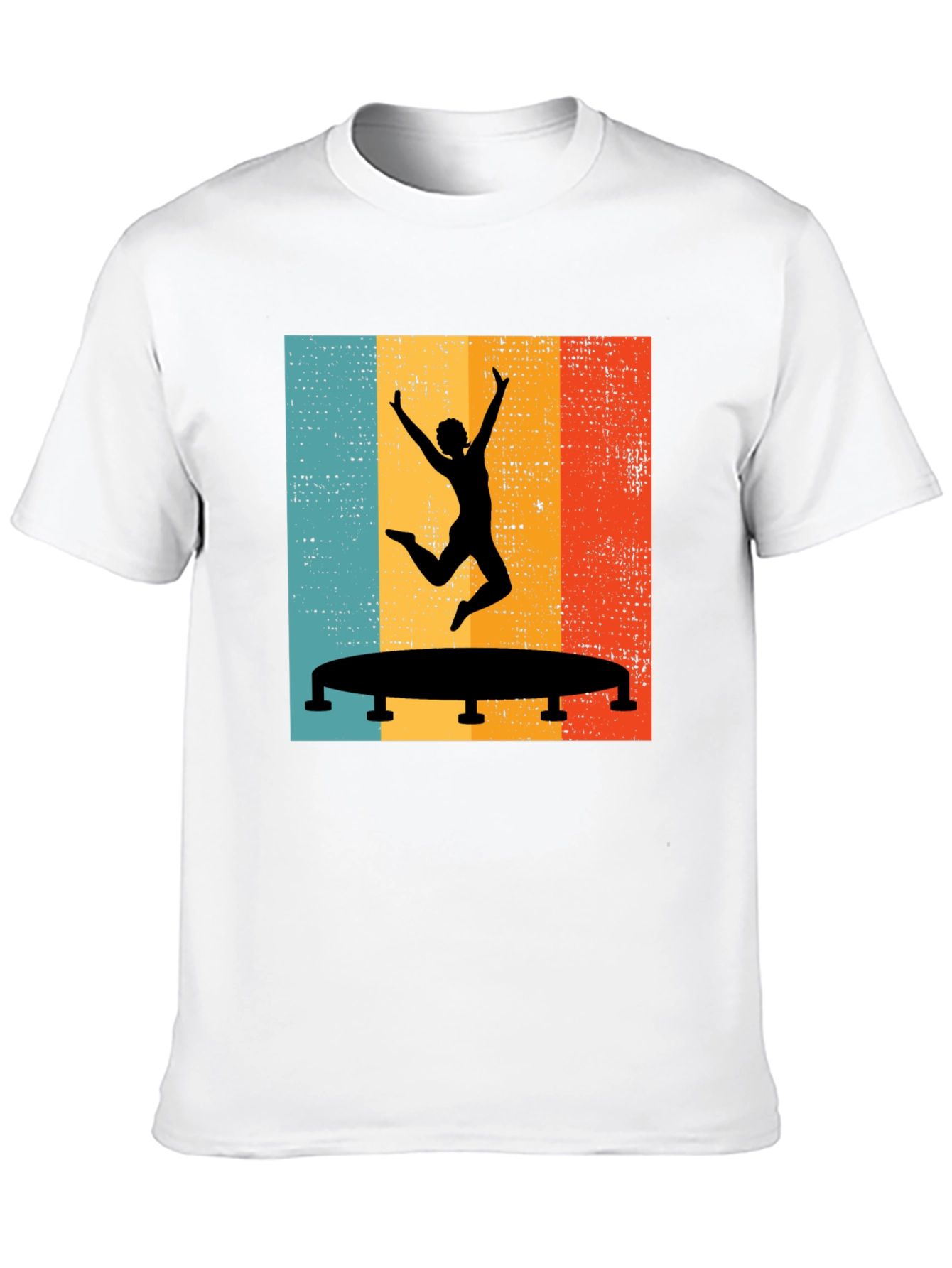 Retro Trampoline Jump T-Shirt