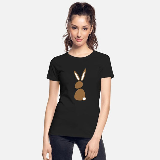 Bunny Rabbit Silhouette Sitting Cute alone lonely