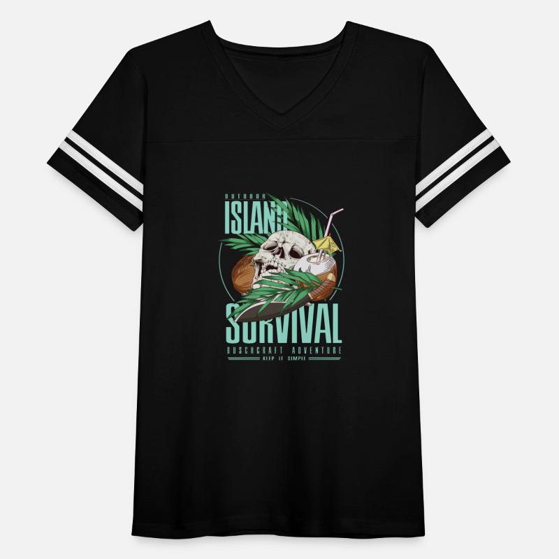 Bushcraft island survival jungle skull gift