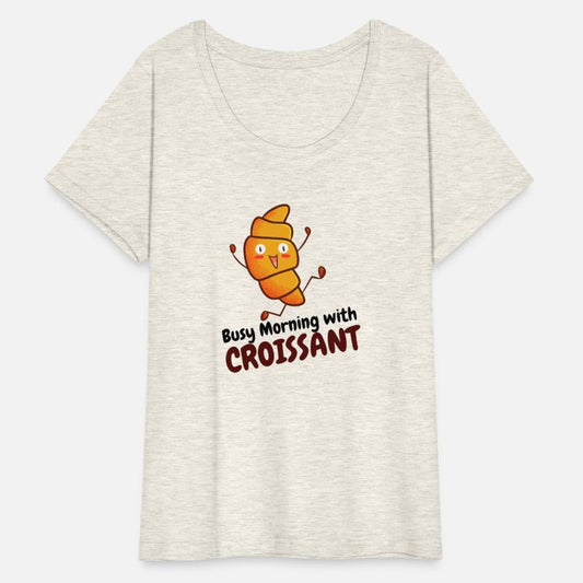 Busy Morning With Croissant