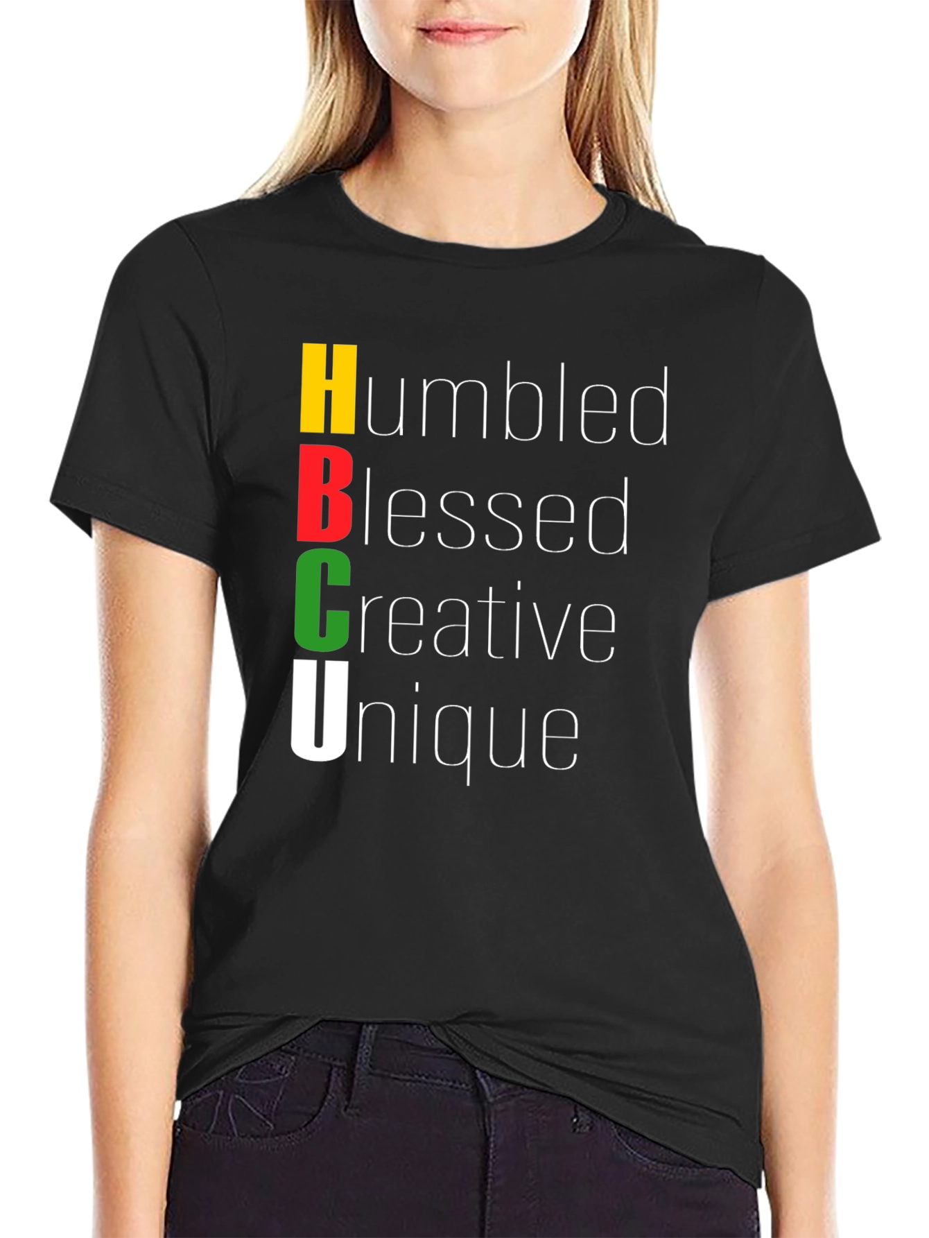 HBCU Humbeled Blessed Creative Unique T-Shirt
