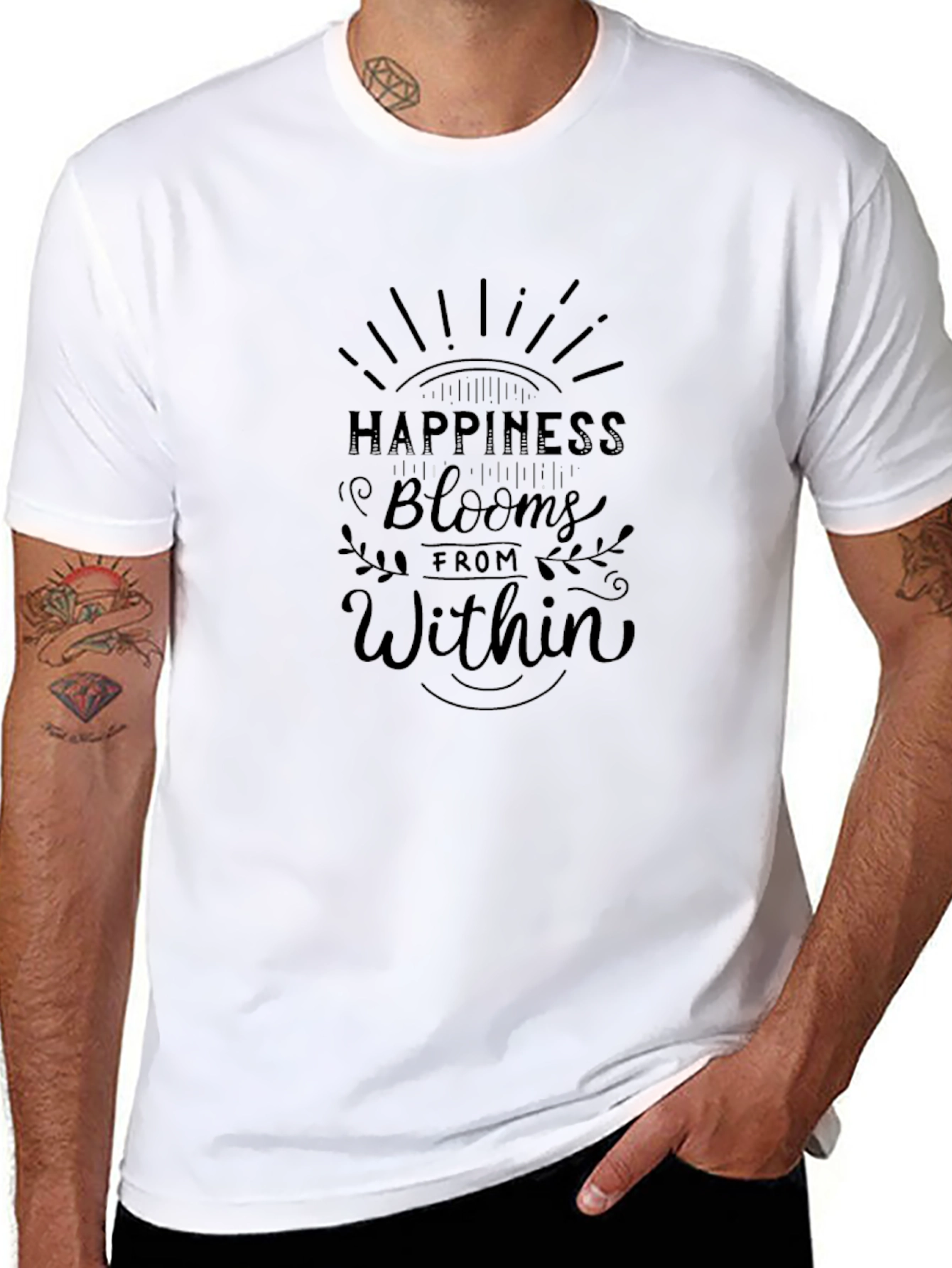 Happiness Blooms Within T-Shirt