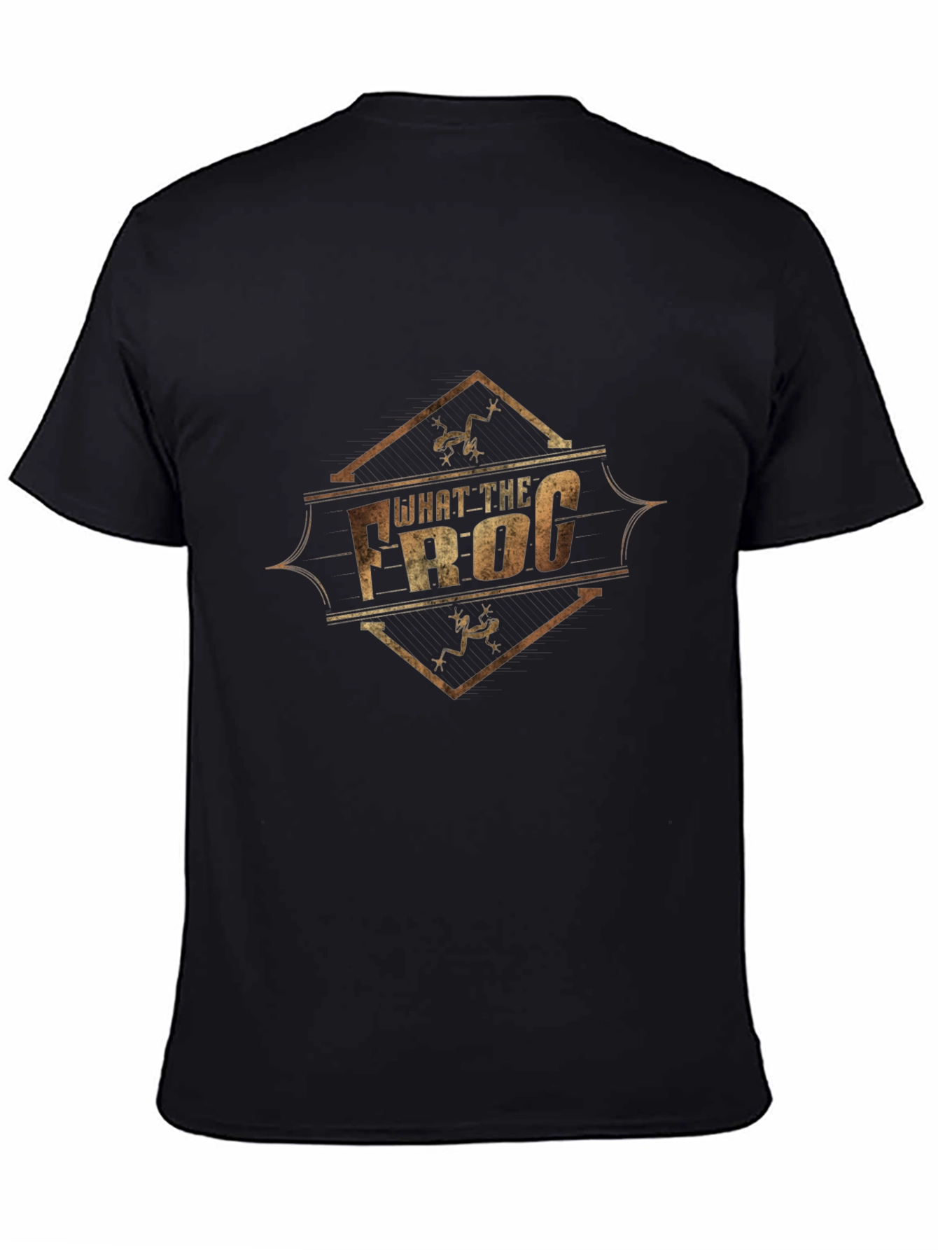 What The Frog Graphic Tee - Black