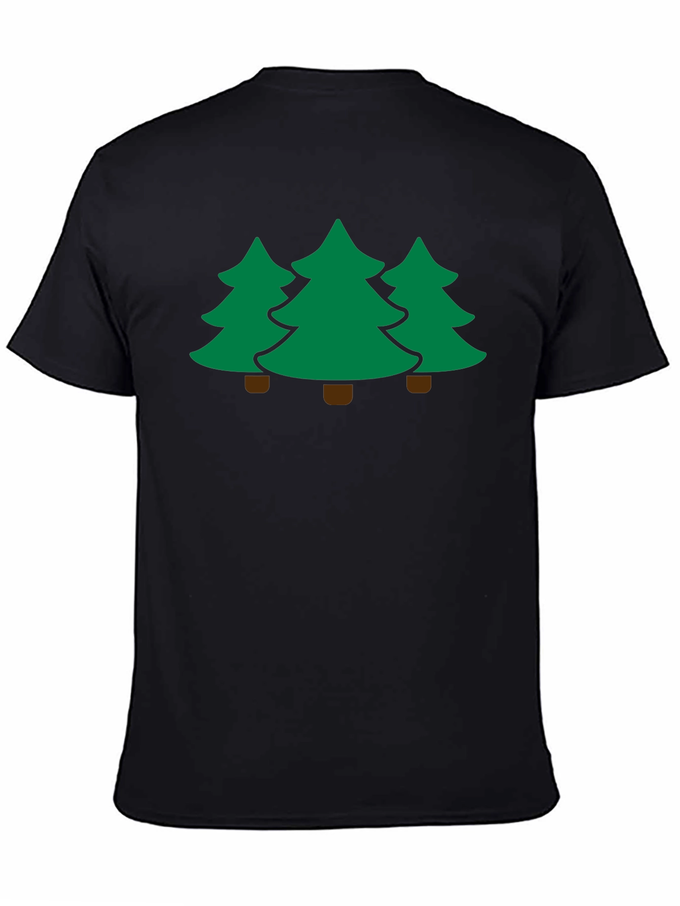 Three Trees Black T-Shirt