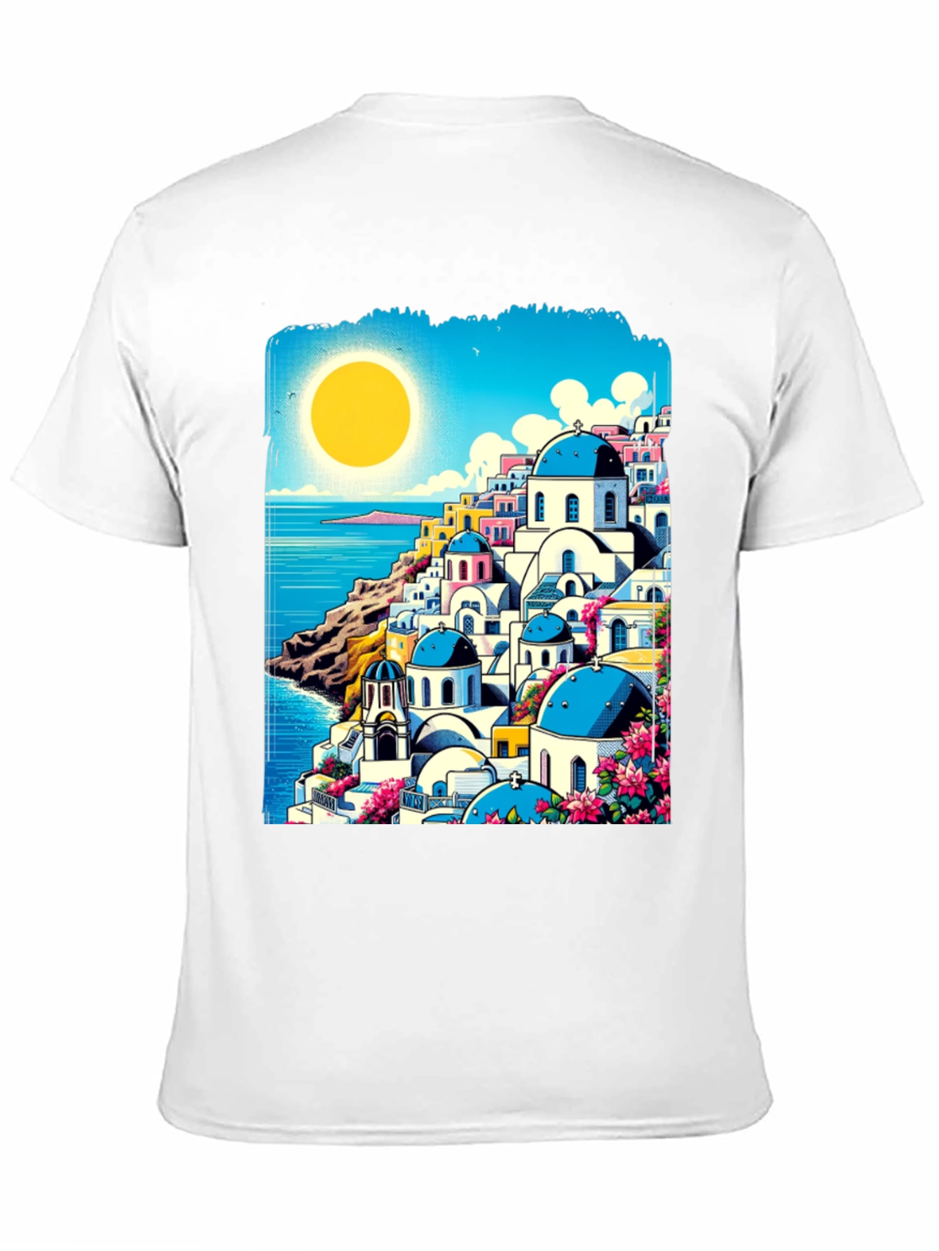 Santorini Sunset Tee