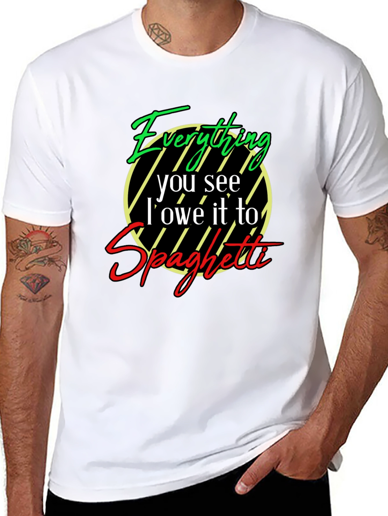 Everything I Owe It To Spaghetti T-Shirt