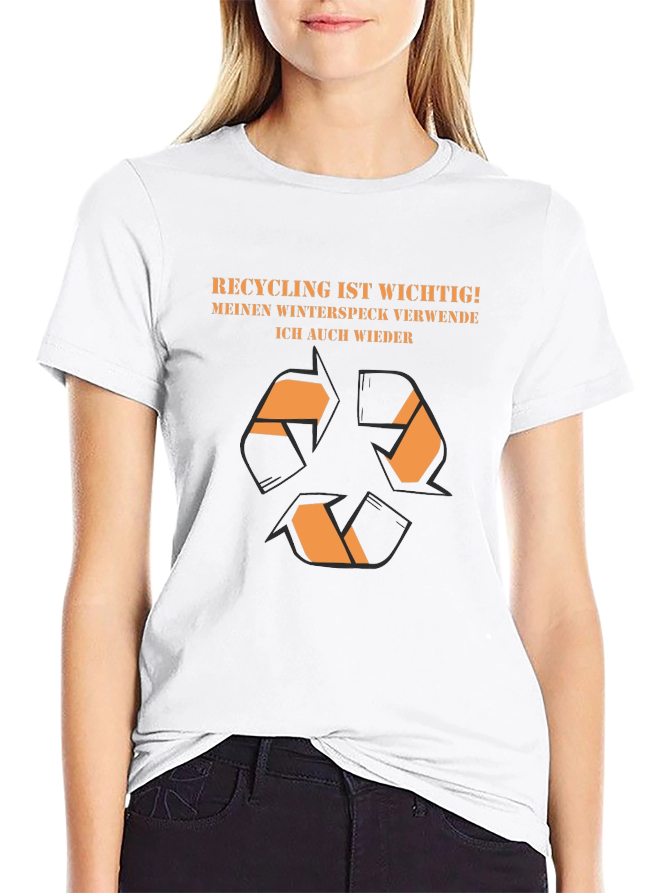 Recycling Winter Speck T-Shirt
