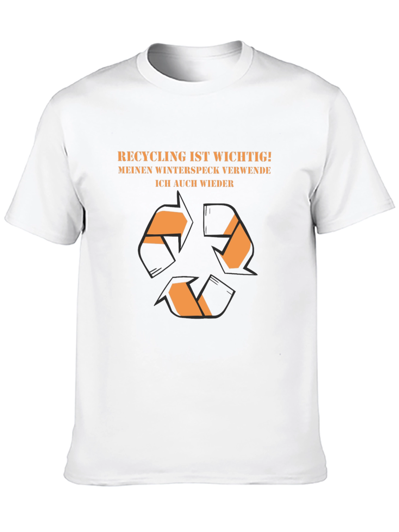 Recycling Winter Speck T-Shirt