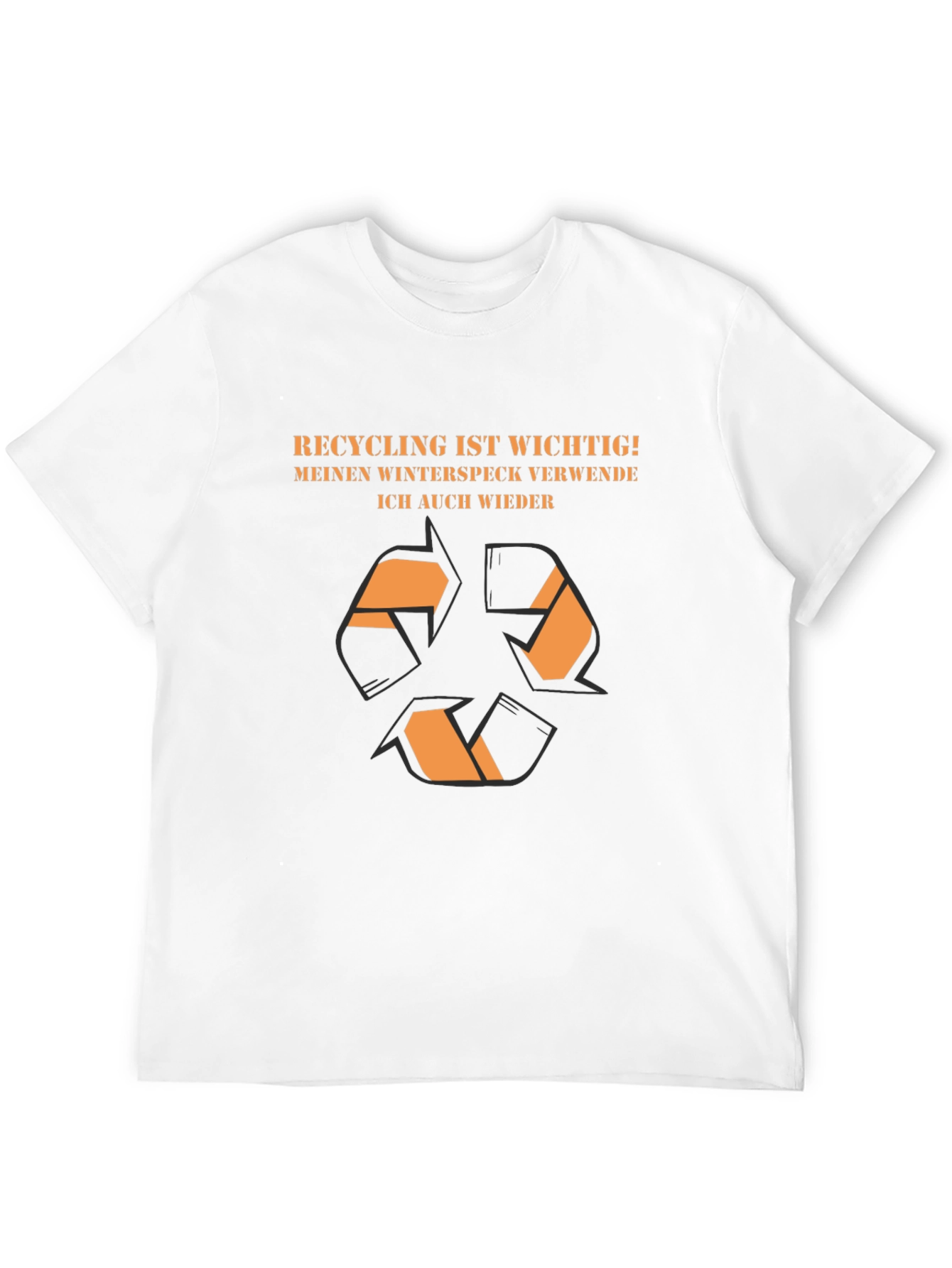 Recycling Winter Speck T-Shirt
