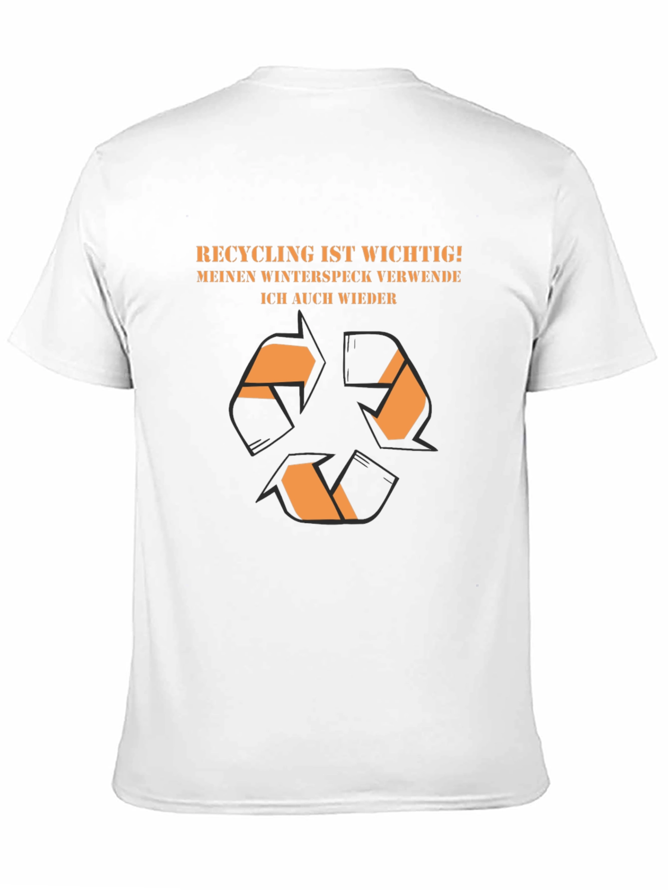 Recycling Winter Speck T-Shirt