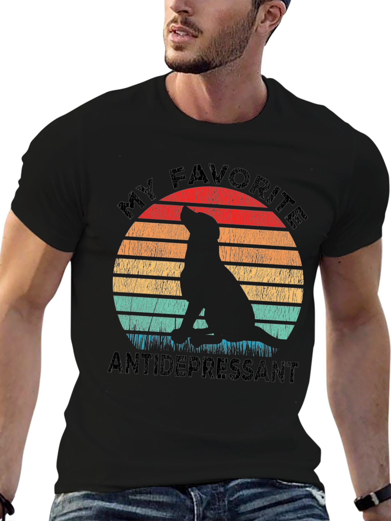 My Favorite Antidepressant Dog T-Shirt