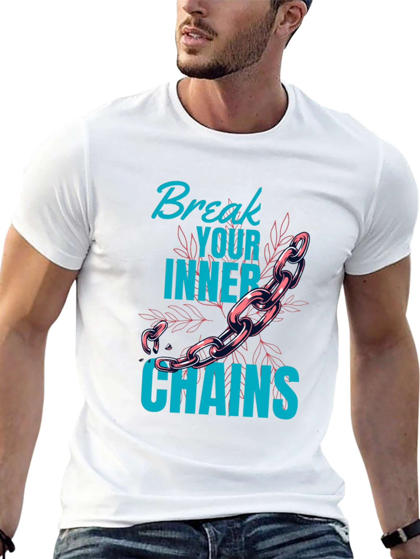 Break Your Inner Chains Graphic Tee - Motivational T-Shirt