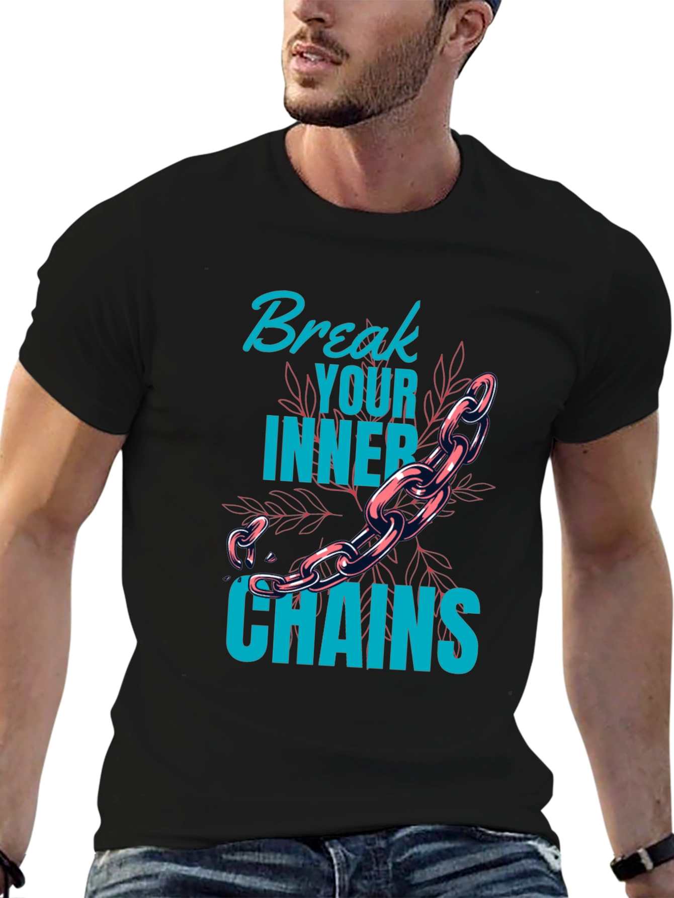 Break Your Inner Chains Graphic Tee - Motivational T-Shirt