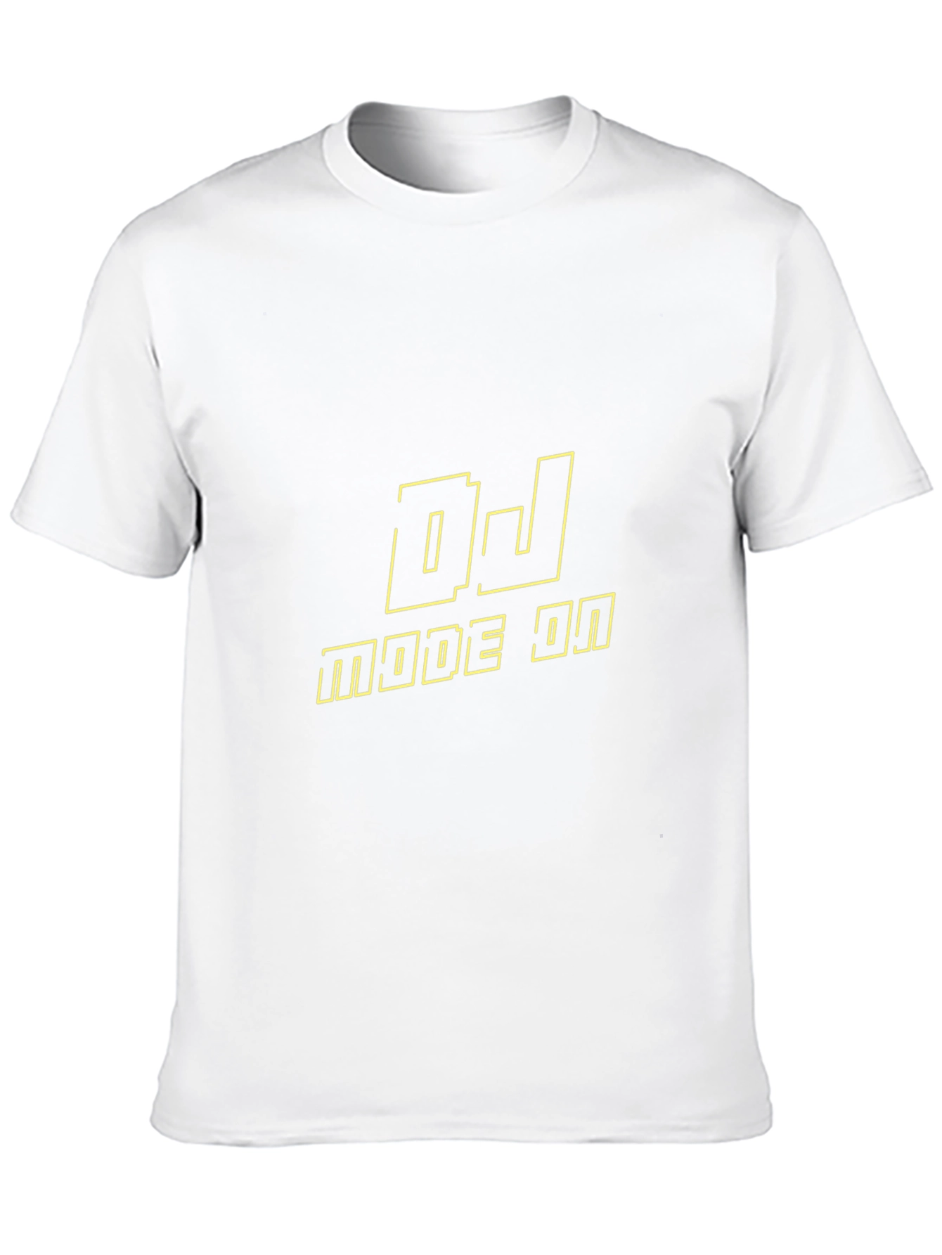 DJ Mode On Black Graphic T-Shirt
