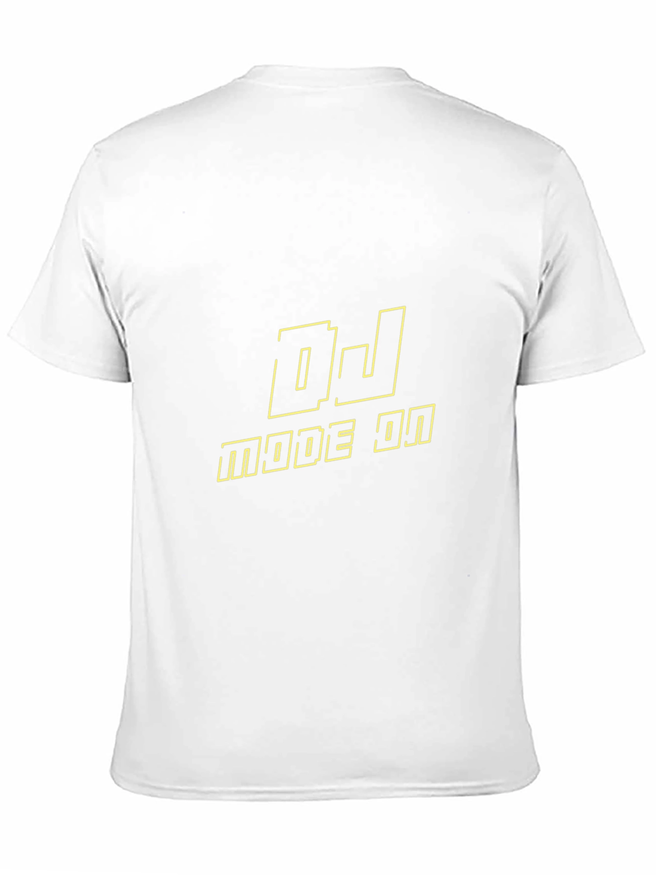 DJ Mode On Black Graphic T-Shirt
