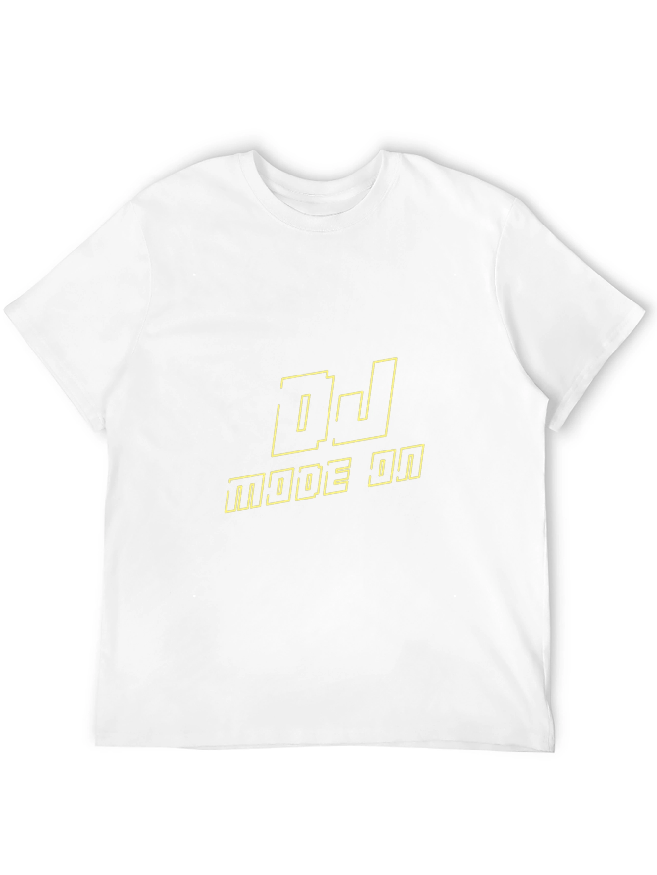 DJ Mode On Black Graphic T-Shirt