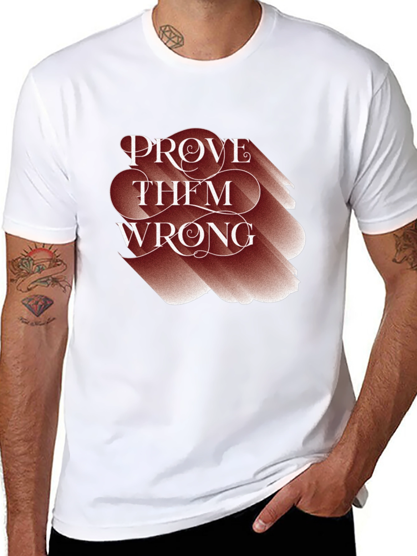 Prove Them Wrong Graphic Tee - Motivational T-Shirt
