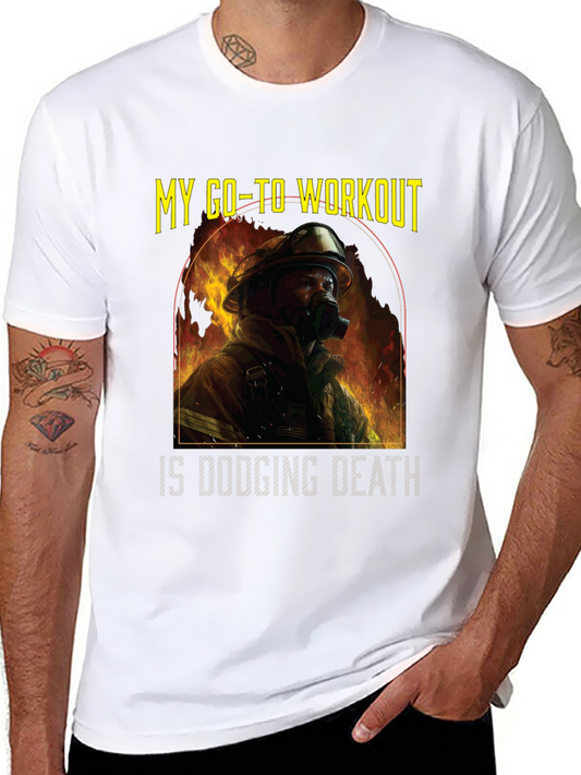 Firefighter Workout Graphic Tee