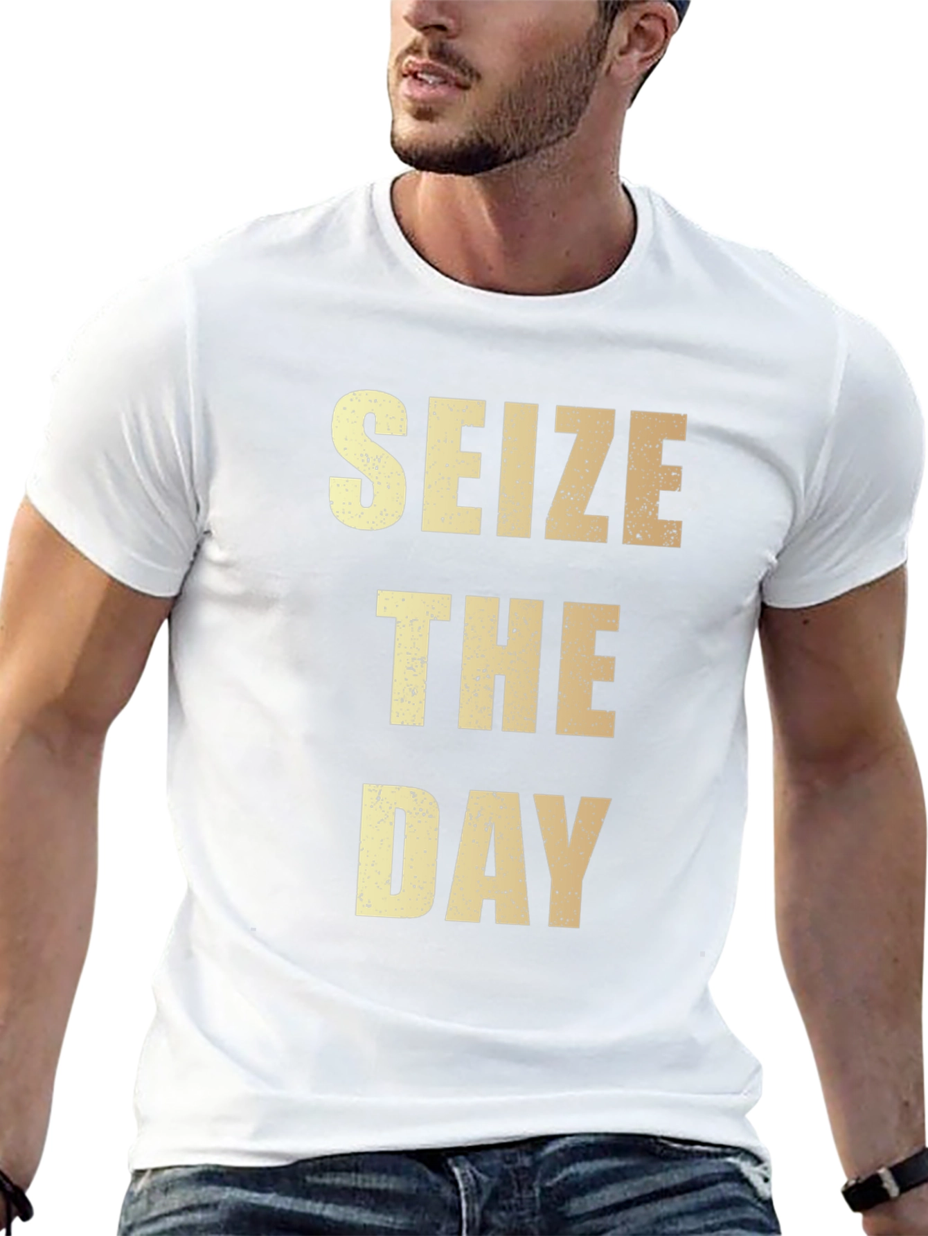 Seize The Day Graphic Tee - Carpe Diem T-Shirt