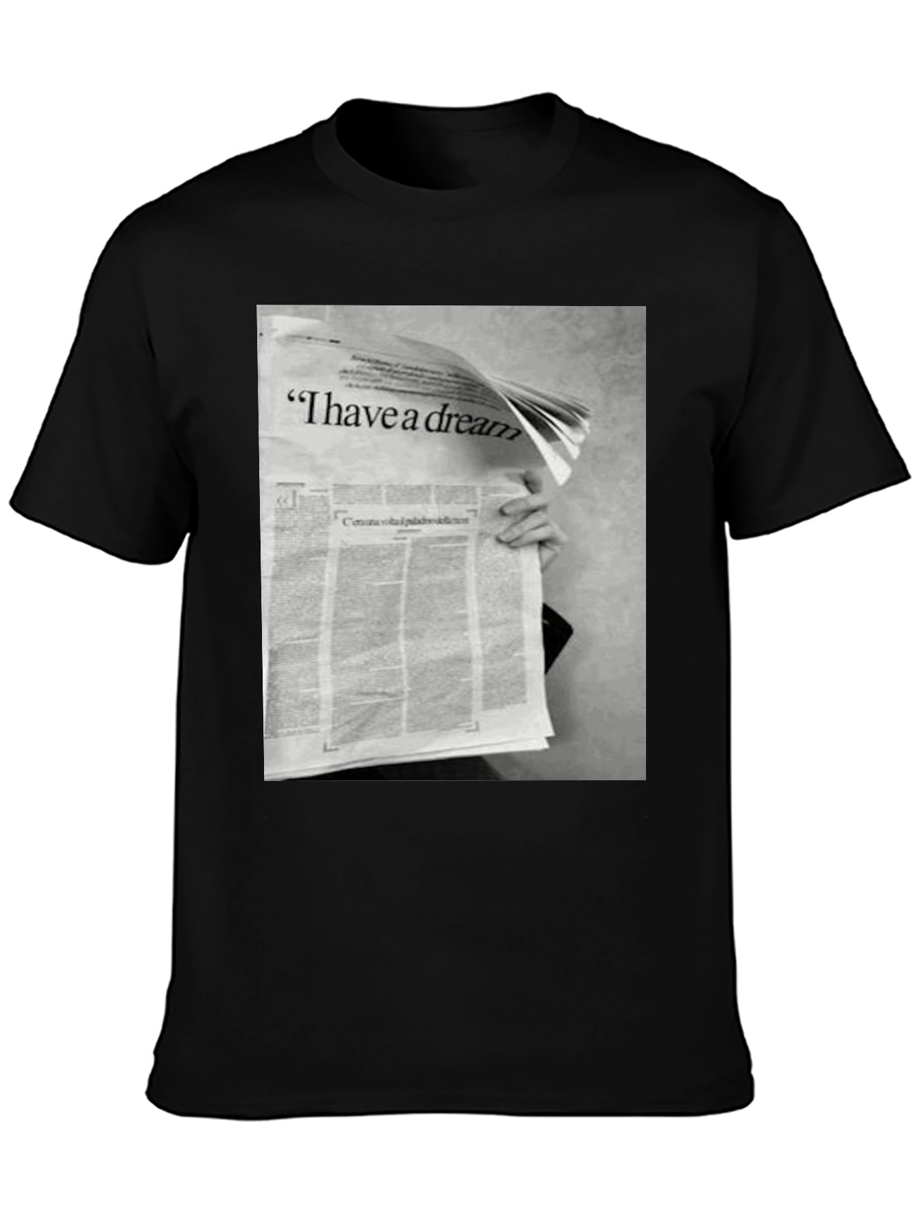 I Have A Dream T-Shirt - Black