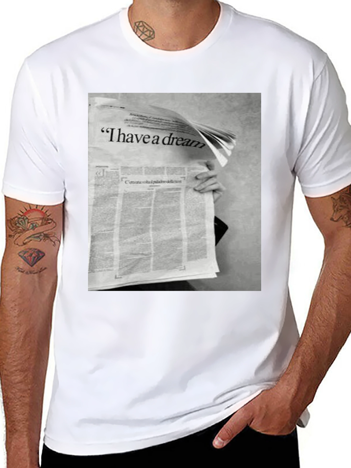 I Have A Dream T-Shirt - Black