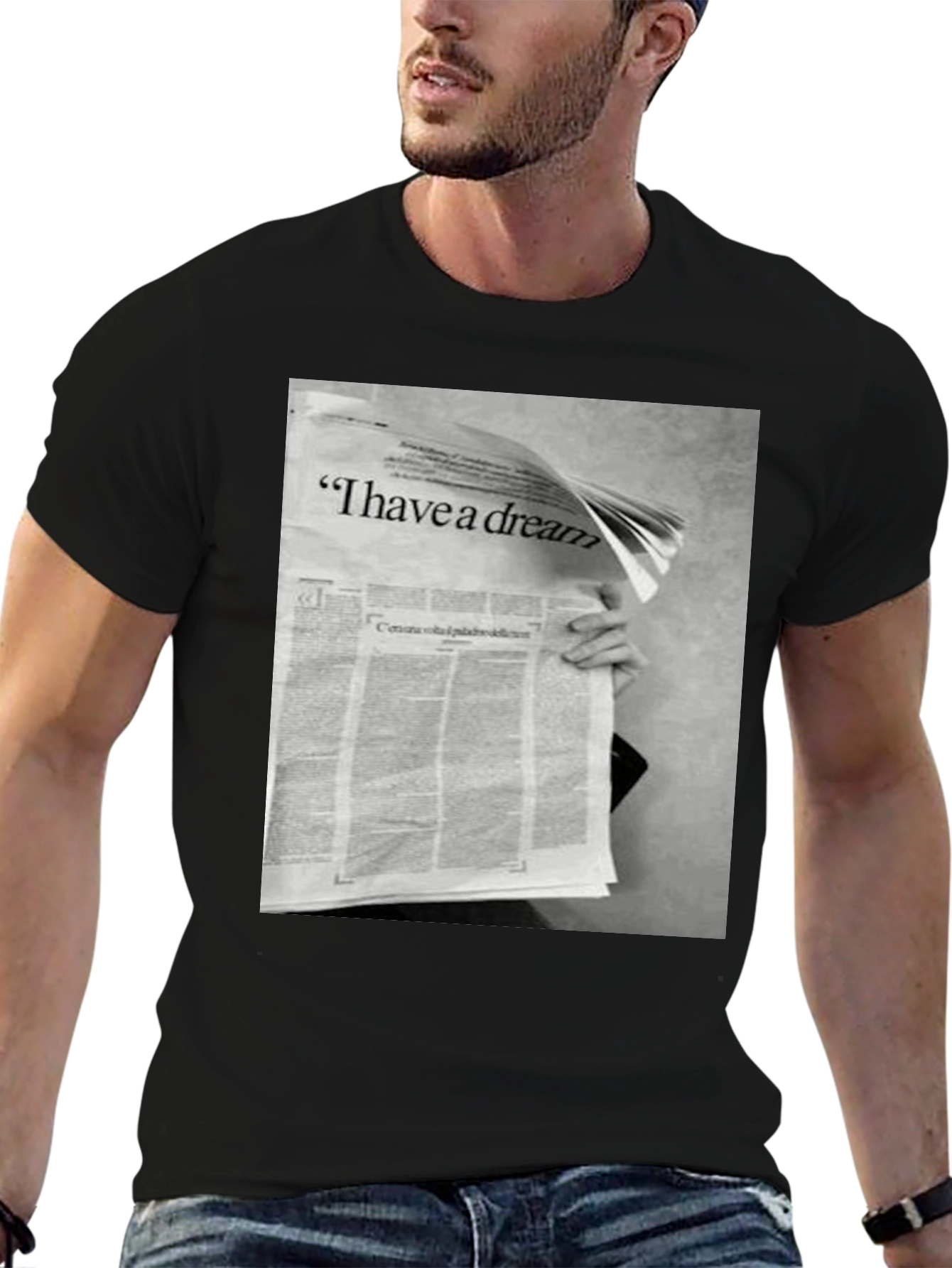 I Have A Dream T-Shirt - Black