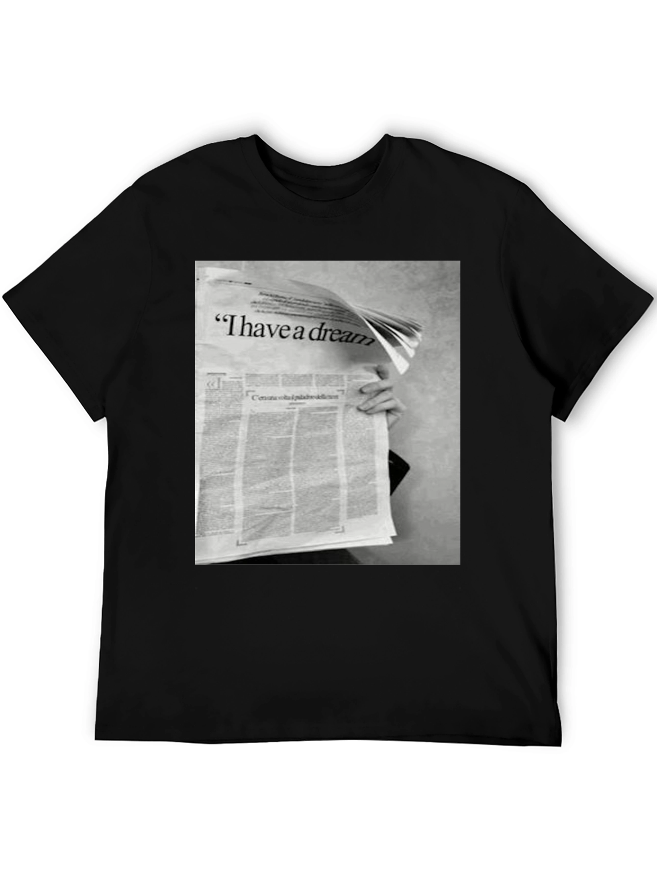 I Have A Dream T-Shirt - Black
