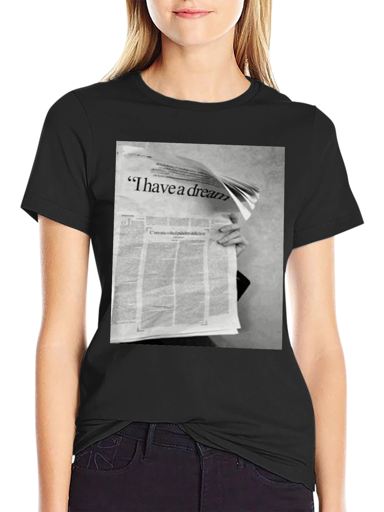 I Have A Dream T-Shirt - Black