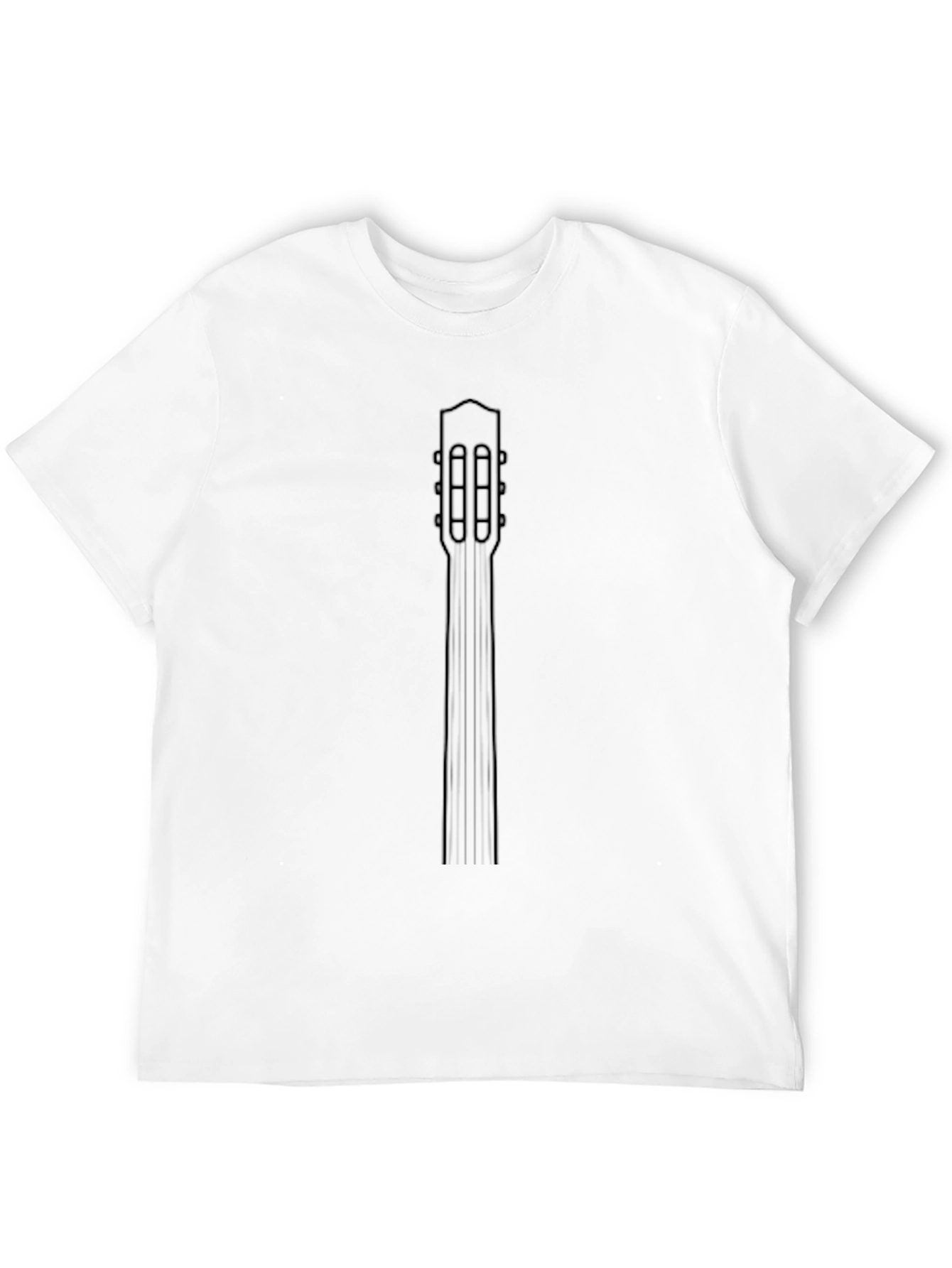 Guitar Neck Graphic Tee - Music Lovers Shirt
