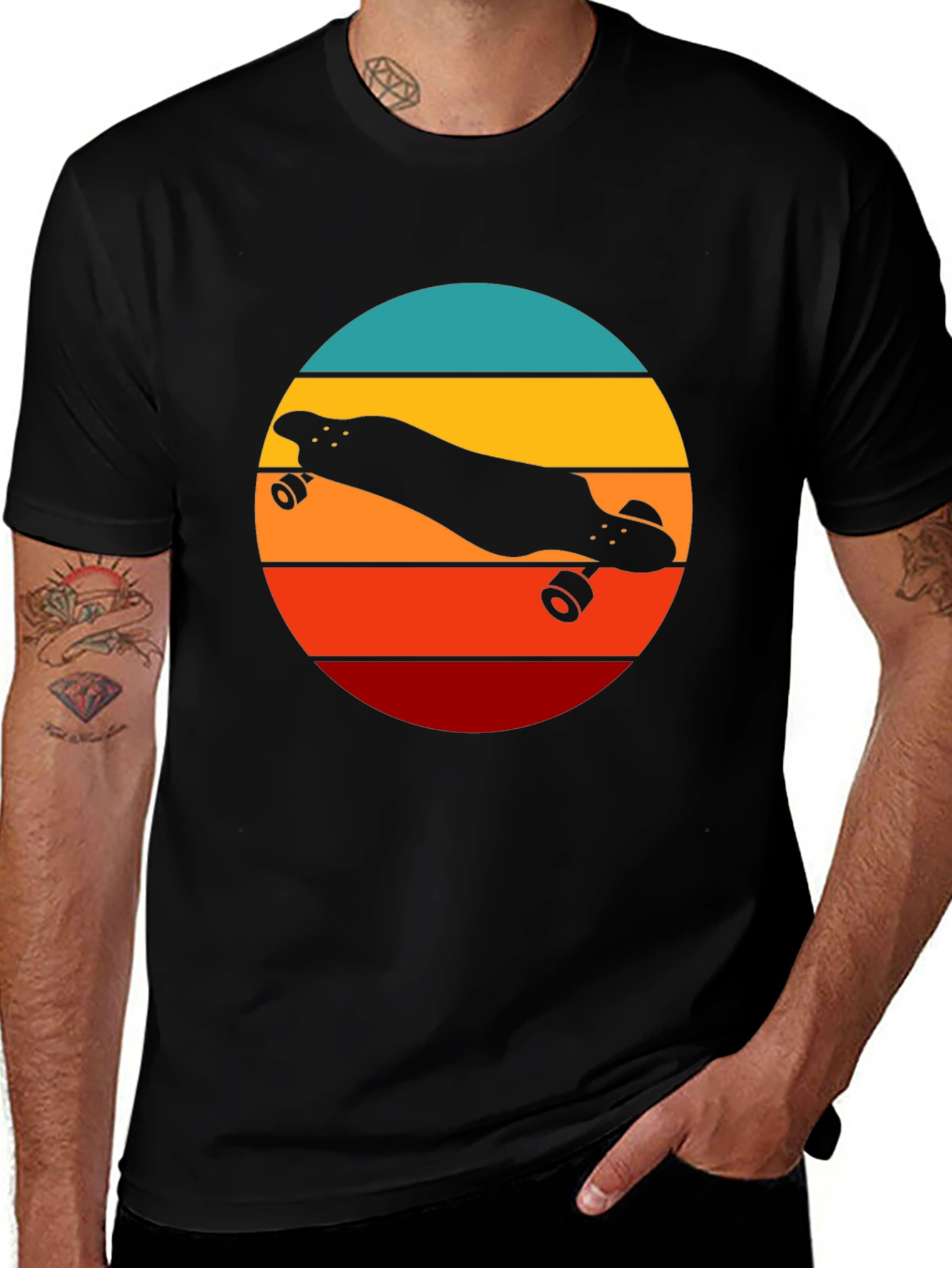 Retro Skateboard T-Shirt