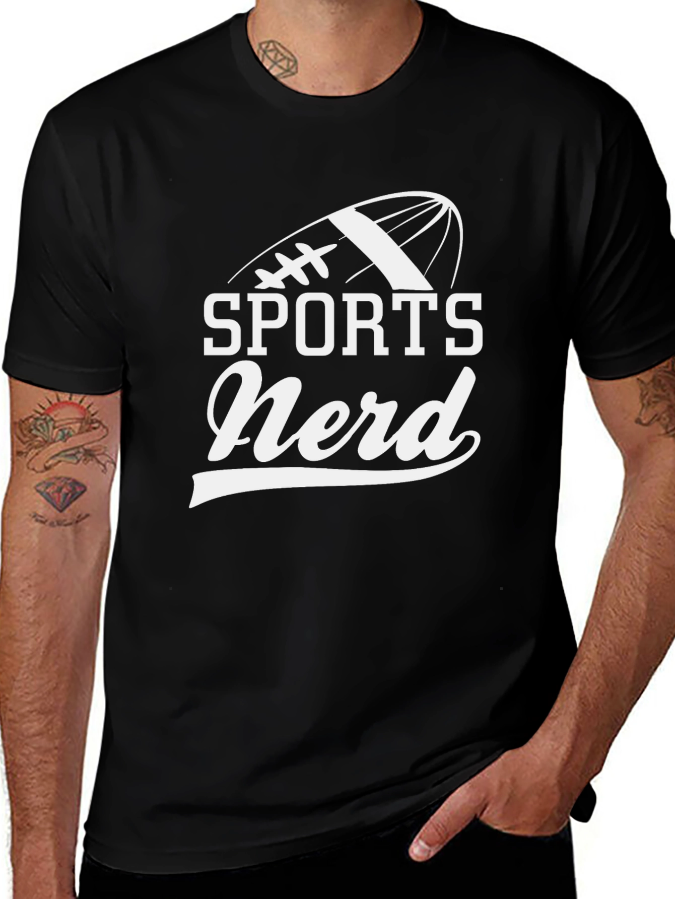 Sports Nerd T-Shirt - Football Graphic Tee