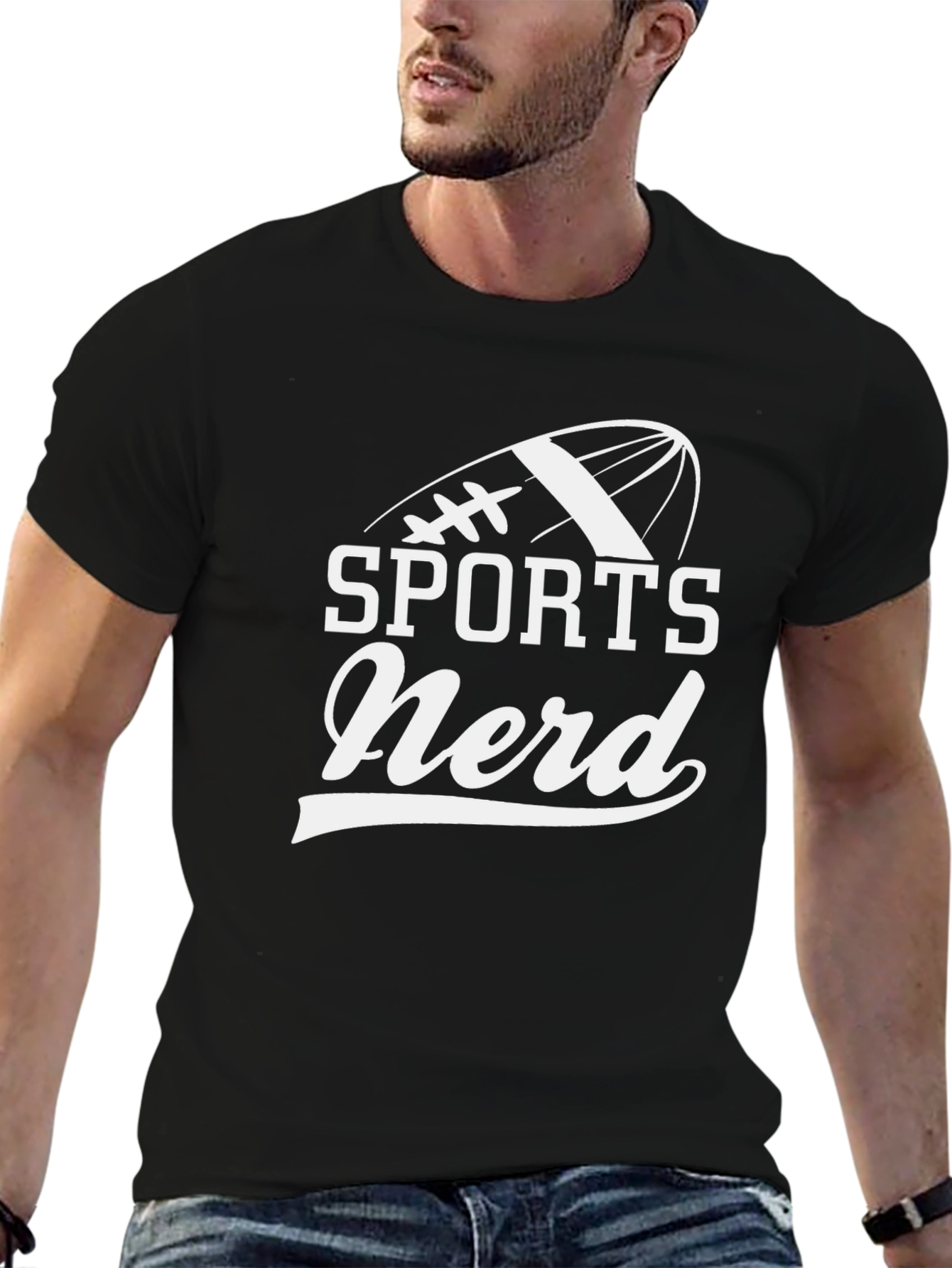 Sports Nerd T-Shirt - Football Graphic Tee
