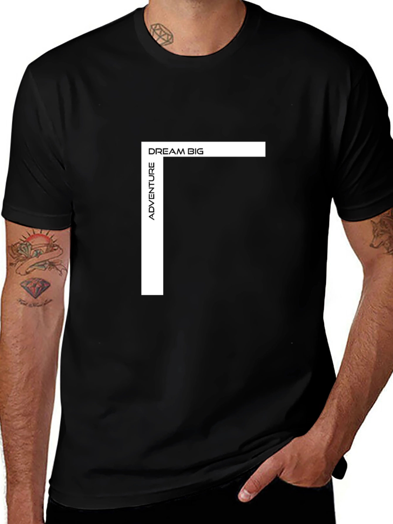 Dream Big Adventure T-Shirt - Modern Graphic Tee