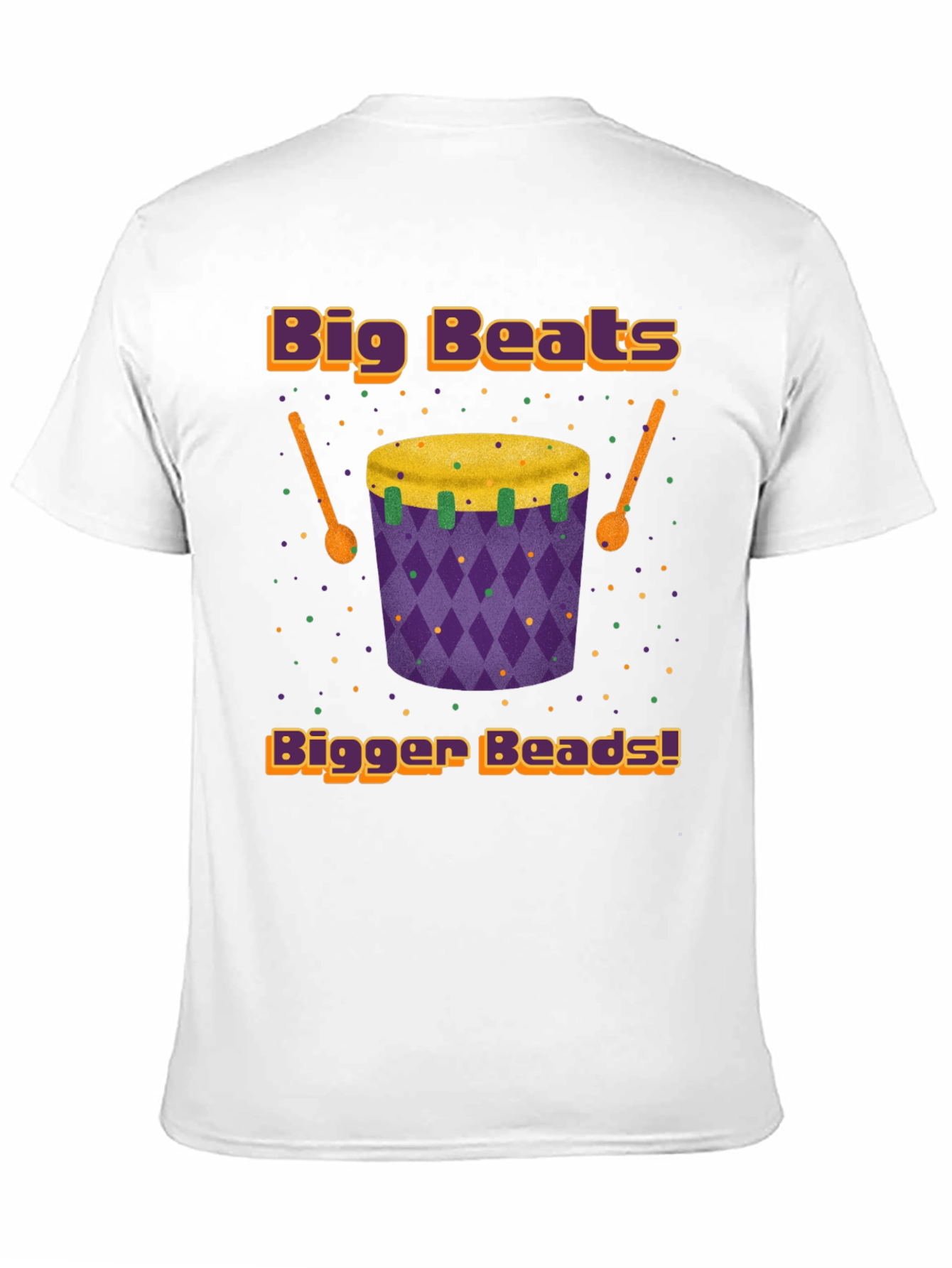 Big Beats Bigger Beads Graphic T-Shirt