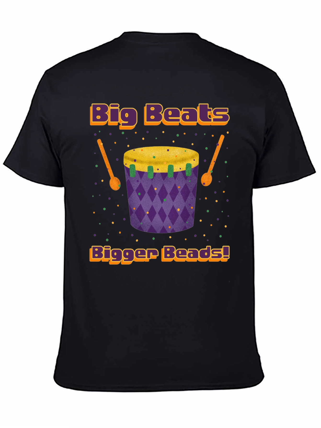 Big Beats Bigger Beads Graphic T-Shirt